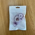 Professional 8m purple double-sided dot glue tape dispenser for school and craft use - English Version Of Dot Glue 8 Meters * 8mm; 0103-purple