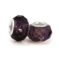 Handgemaakte paarse gefacetteerde kleurveranderende kralen voor DIY-sieraden en kettingen - 015