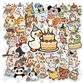 Set de 100 bonitas pegatinas de animales para regalos DIY y decoraciones de fiesta - T01043181