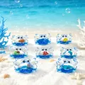 Ornamento creativo a forma di granchio con gocce di olio liquido e figure marine - Prezzo Per Unità (modelli Misti) / Granchio - Animale Marino