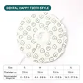 Size chart for soft cream white pet Elizabeth collar with cute cartoon bunny print - S / Rabbit