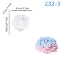 Peony jasmijn siliconen mal voor handgemaakte geurkaarsen en zeep - Kleine Pioenroos Pm232-3-85