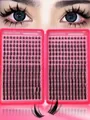 Kit profesional de extensión de pestañas DIY curvatura C con 547 grupos estilo manga - Diy-tz530 [384 Grupos]