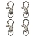 Antique gunmetal swivel lobster clasp hook set for DIY jewelry and keychain crafting - 5 Pieces/Pack (13x34mm) / Gunmetal