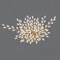 Peigne à cheveux de mariée élégant avec perles fait main et fil doré pour la coiffure - Brosse À Cheveux Polyvalente Gold Pearl Hs-j7058g