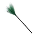 Scopa da strega di Halloween in tulle verde staccabile per costume da cosplay - Verde