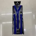 Adjustable royal blue elastic Y-back suspenders for boys' formal suits and shirts - 15 Royal Blue