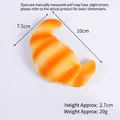 Ρεαλιστικό μοντέλο κρουασάν από PU μήκους 10cm για διακόσμηση σπιτιού και σκηνικά - Κρουασάν 10 Εκ. (γρήγορης Κάμψης)