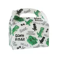 Boîte cadeau en papier avec motifs de dinosaures pour bonbons et fêtes d'enfants - Style Simple Vert et Noir / 1 Pièce