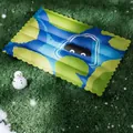 Alfombrilla de gel refrescante para perros y gatos con diseño colorido y tabla de tallas - Pista De Hielo Cuadrada Estanque De Lotos Para Gatos / S