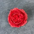 Κεφαλή τεχνητής παιώνιας κόκκινη για DIY γάμο μπουτονιέρα και αξεσουάρ μαλλιών - Έντονο Κόκκινο