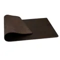 Sous-main haut de gamme en cuir Crazy Horse marron foncé avec coutures durables - 7006 Brun Café 80x40