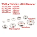 Various sizes silver stainless steel spacer beads for DIY jewelry and necklace making - Steel-colored Spacers And Spacers / 3x1.5mm