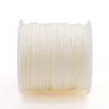 Gebroken wit nr. 72 jade draad op spoel voor doe-het-zelf sieraden en ook vlechtwerk - 0,8 mm 5 m/Kaart / Beige