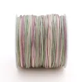 Hoge kwaliteit nr. 72 meerkleurige jade draadspoel voor DIY sieraden en armbanden - 0,8 mm 5 m/Kaart / Gradiënt Segmentverven #080