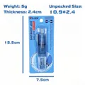 Blue push-type dot adhesive glue tape 5m x 6mm for scrapbooking stationary - English Version Of Dot Glue 5 Meters * 6mm; Blue.
