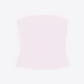 Soft light pink skin-friendly one-piece tube top bandeau for women's sexy inner wear - Light Pink / XS
