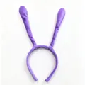 Zachte paarse pluche bijen antenne hoofdband voor kinderfeestjes en cosplay kostuum - Paarse Antennes