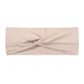 Minimalist Morandi nude beige twisted headband for sports and makeup - Beige (8)