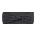 Minimalist dark grey twisted sports headband for women's yoga and face washing - Dark Grey (13)