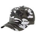 Vue détaillée d'une casquette de baseball camouflage classique pour la protection solaire. - Camouflage 1