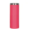 Gobelet isotherme rose vif de 20oz en acier inoxydable avec couvercle pour café - Rose Rouge-1 / 20 Oz (sans Paille)