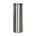 Gobelet isotherme 20oz en acier inoxydable à double paroi, finition argent métallisé - Fil Naturel / 20 Oz (sans Paille)