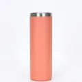 Gobelet isotherme de 20 oz en acier inoxydable fin au fini corail pêche éclatant - Pamplemousse De 30 Oz / 20 Oz (sans Paille)