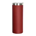 Gobelet isotherme 20oz rouge bordeaux mat en acier inoxydable avec couvercle coulissant - Rouge-1 / 20 Oz (sans Paille)