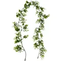 Realistische grüne künstliche Eukalyptusgirlande für Hochzeit und Party Dekoration - Eukalyptus-Ranke