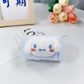 Simpatico polsino in peluche Cinnamoroll per lavaggio viso in flanella - Cinnamon Dog Blue (polso Singolo)
