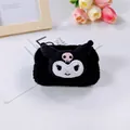 Polsino in flanella nera stile Kuromi per lavare il viso e truccarsi comodamente - Kuromie (polso Singolo)