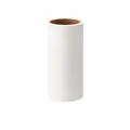 White adhesive lint roller refill paper roll bulk pack, 40 sheets for clothing and hair - Refill Roll / 40 Pieces/Pack