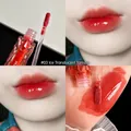 Maxfine #03 Icy Tomato glossy lip glaze with moisturizing water light finish for daily use. - 03 Ice Tomato