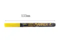 Gelber Flüssigkreide-Marker, 133 mm lang, zum Beschreiben von Kreidetafel-Etiketten - 3mm Gelber Flüssigkreidemarker / 133mm