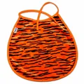 Soft orange tiger stripe pet bib accessory for cats and small dogs costume decoration - Small / Tiger Print Cloak / Orange Tiger Print