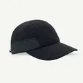 Retro schwarze schnelltrocknende wasserdichte 5-Panel-Kappe mit modischem Karomuster - Verstellbar / Schwarz