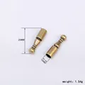 Vintage antique bronze alloy cord end pendant for DIY Bolo ties, 25mm length accessory - D2 Style / Bronze