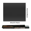 Tappetino per barbecue nero antiaderente resistente al calore dimensioni 40x33cm - 40x33cm 5 Pezzi/Scatola / Nero