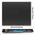 Tappetino per barbecue in teflon antiaderente 60x40 cm, tappetino da forno riutilizzabile - 40x60cm Scatola a Colori / Nero