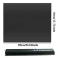 Heat resistant non-stick black Teflon BBQ grill mat in 60cm by 40cm size variation - 40x60cm Roll Pack / Black