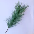 Realistic artificial PVC pine needle branch for Christmas DIY wreaths and home decor - Approx Pine Needle Width 8cm x Height 18cm