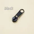 Premium schwarzer Nylon-Reißverschlussschieber für Reparatur von Größe #3 und #5 - #3 Passender Schieber / Schwarz