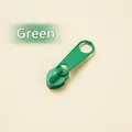 Langlebiger grüner Nylon-Reißverschlussschieber Ersatz für Größe 3 oder 5 Nähprojekte - Passender Longboard-kopf Für Nr. 3 [grün]