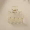Grande pince à cheveux rectangulaire transparente pour cheveux épais accessoires tendance - 10.5cm Grand / Champagne Transparent