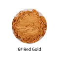 Vibrant 6# red gold pearlescent mica pigment powder for resin slime and DIY art deco - Pearl Powder #6 Red Gold