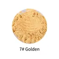Professional grade fine pearlescent mica powder for DIY resin slime in #7 gold finish - Pearl Powder #7 Gold