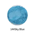 Fine texture 14# sky blue pearlescent mica powder for DIY resin and slime crafts - Pearl Powder #14 Sky Blue