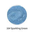 Blue shimmering mica pearl pigment powder #16 for DIY resin and slime art projects - Pearl Powder #16 Shimmer Blue