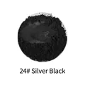 High quality 24# Silver Black pearlescent mica powder for DIY resin and slime crafts - Pearl Powder #24 Silver Black